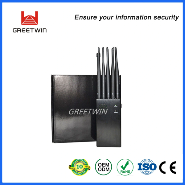 Band Muti Channel Phone Jammer  G WiFi  g Mobile Signal Jammer