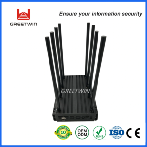 W Desktop  Band Cell Phone Signal Jammer Customizable Frequencies