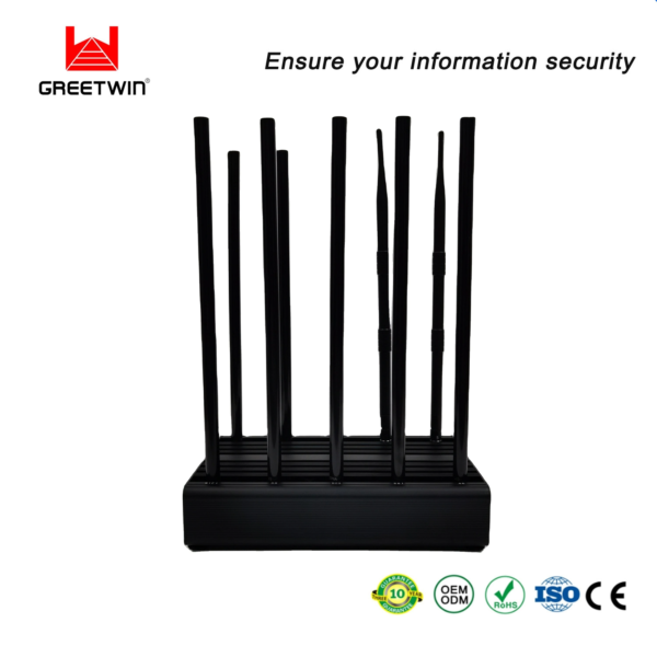 AC V Mobile Signal Jammer Remote Control Jammer WiFi G Jammer Phone Jammer