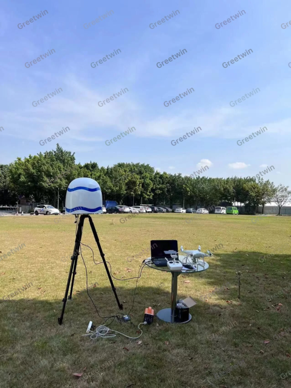 Anti Uav Jamming System with up to  Degree Coverage  km Drone Detector Jammer