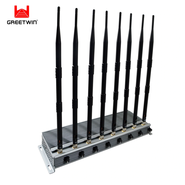 Examnation Signal Shielder W Desktop  Bands Powerful Cellphone Mobile Phone   Meters Signal Jammer